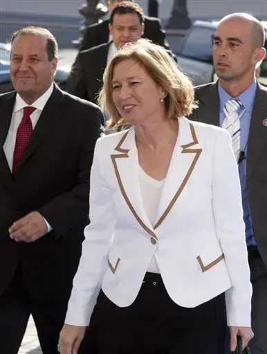 לבני: "לא אתן שקדימה תפשל פעם נוספת"