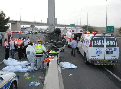 3 הרוגים בתאונת דרכים בכביש ירושלים-ת"א