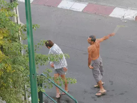 יום הסליחות - אלימות כרגיל