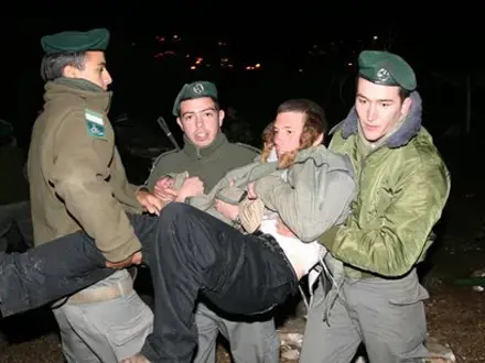 "פינוי חוות פדרמן מזכיר את גירוש יהודי פולין"