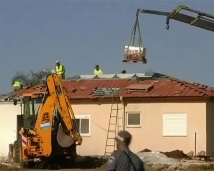 עשרות שוטרים אבטחו פינוי קראווילה בניצן