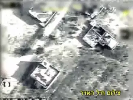 תיעוד: תקיפת משגר תת קרקעי ברצועת עזה