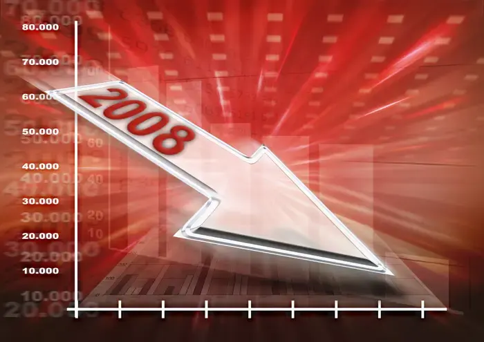 2008: הפסד של 30 טריליון דולר בבורסות