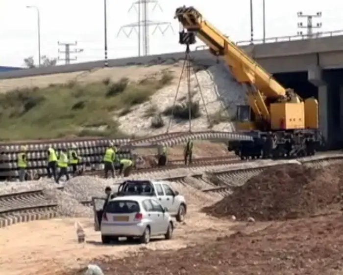 קו הרכבת בין ת"א לב"ש יושבת עד יום חמישי