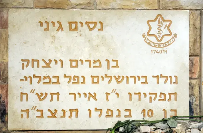 ניסים גיני - החלל הצעיר ביותר במערכות ישראל - רק בן 10 במותו