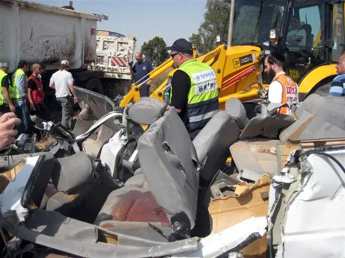 2 הרוגים בתאונת דרכים חזיתית בשומרון
