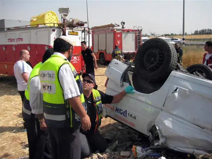 3 הרוגים בתאונת דרכים בשומרון