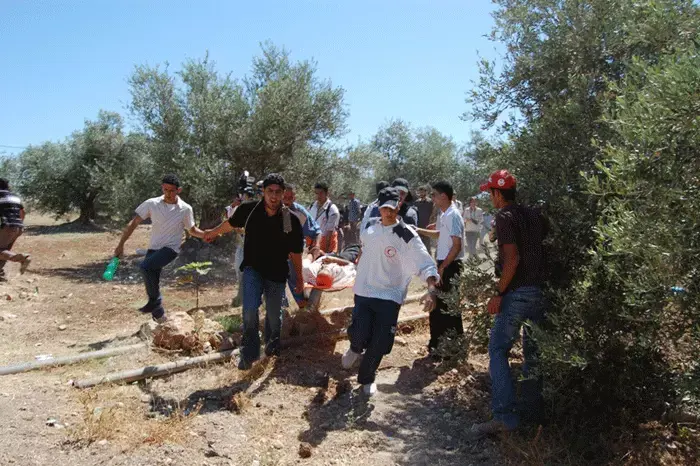 "הדם שנשפך בניעלין - דלק למאבק"