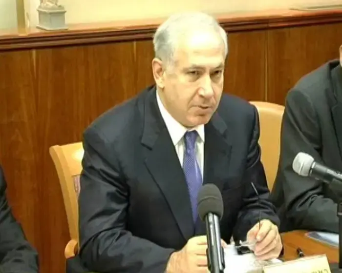 נתניהו לא מראה סימני התרגשות מביקור מיטשל