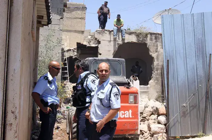 השיפוצים בשייח ג'ראח שוב גרמו לעימותים