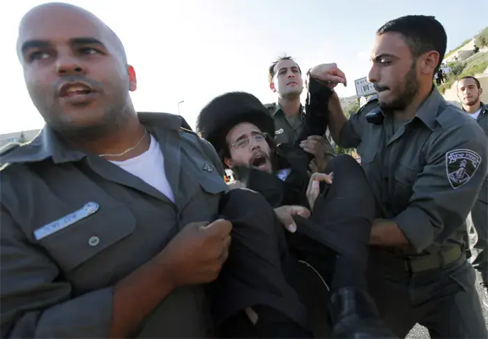 מלחמת השבת בירושלים: 14 חרדים נעצרו