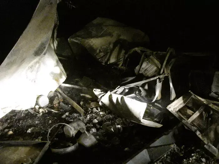 חשד: פלסטינים הציתו מבנים בחוות גלעד