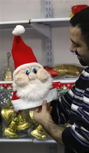 למרות המצור: סנטה קלאוס הסתנן לעזה