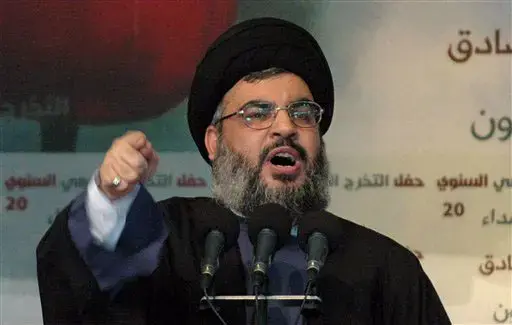 נסראללה: "יש מפנה אסטרטגי ביחסי ישראל-מצרים"