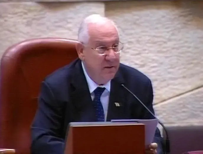 ריבלין: "אחרי עסקת שליט לא יאיימו על נתניהו בבחירות"