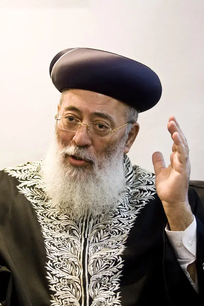 הרב שלמה עמאר: "הצתת המסגד - אולי עלילת דם"