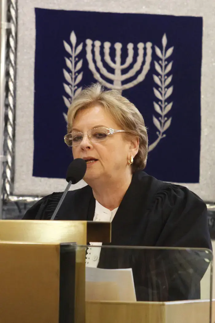ביניש לשופטים: "עושים הכל כדי להקל העומס"