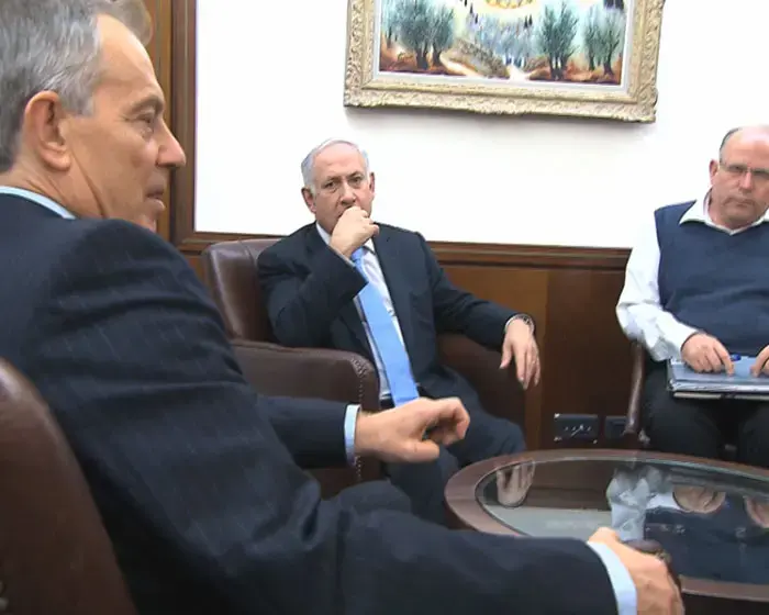נתניהו לבלייר: "נקדם הצמיחה הכלכלית ברשות"