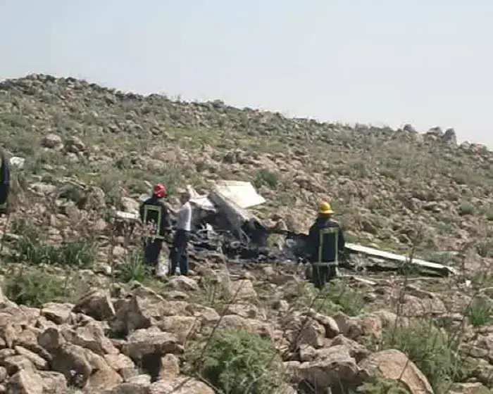 שני הרוגים בהתרסקות מטוס קל ליד מחניים