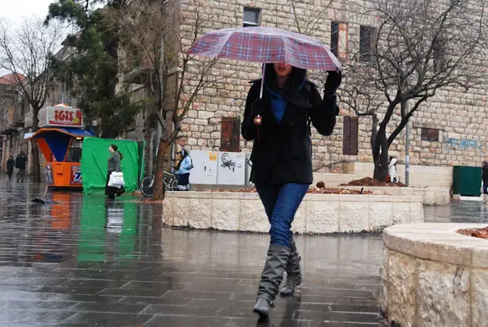 מזג האוויר: גשם מקומי צפוי לרדת בשעות הערב