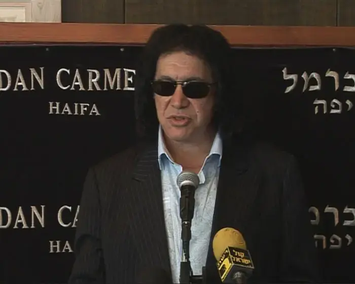 ג'ין סימונס: "בנימין נתניהו הוא אדם דגול"