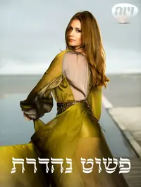 פוסטר פשוט נהדרת עברית. ויוה