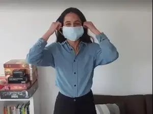 קורונה. מתוך סרטון משרד הבריאות, צילום מסך