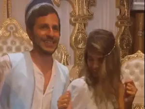 גלעד שליט חוגג בחינה לפני החתונה. אינסטגרם, _malkatmaroko, צילום מסך