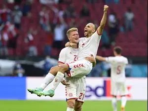 שחקני נבחרת דנמרק, אנדראס קורנליוס, מרטין ברייתווייט. ספורט 2