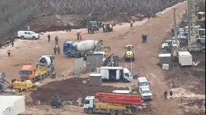 תיעוד עבודות צה"ל במגן צפוני כפי שצולמו מעברו השני של הגבול ע"י חזבאללה