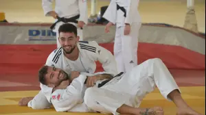 פיטר פלצ'יק ג'ודוקא ישראלי עם יהונתן אלבז
