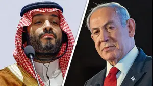 רה"מ בנימין נתניהו, נסיך סעודיה מוחמד בן סלמאן