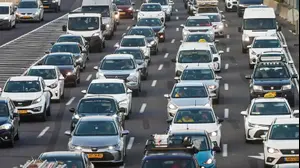 פקקים בתל אביב