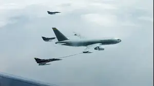מטוס 767 תדלוק שתע"א הסבה ומכרה לקולומביה