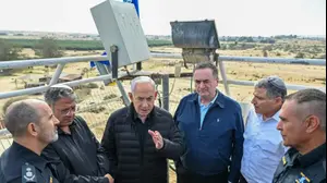 ראש הממשלה נתניהו בסיור בנגב המערבי, 7 בינואר 2025