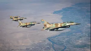 תיעוד ראשון מהאוויר: מטוסי קרב של חיל האוויר בדרכם לתקיפה באיראן
