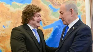 ראש הממשלה בנימין נתניהו נפגש כעת בלשכתו בירושלים עם נשיא ארגנטינה חאבייר מיליי.