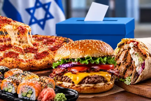 המבורגר או פיצה: מה הישראלים זללו בצהריים ומה הזמינו למדגם