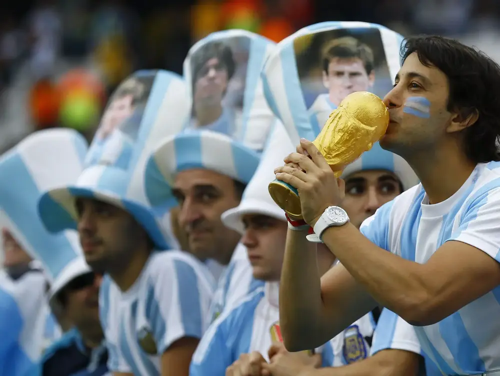 אוהדי נבחרת ארגנטינה