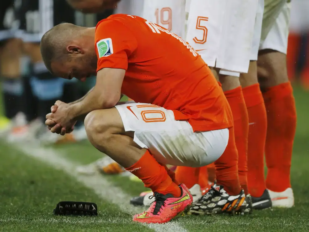 שחקן נבחרת הולנד ווסלי סניידר מאוכזב