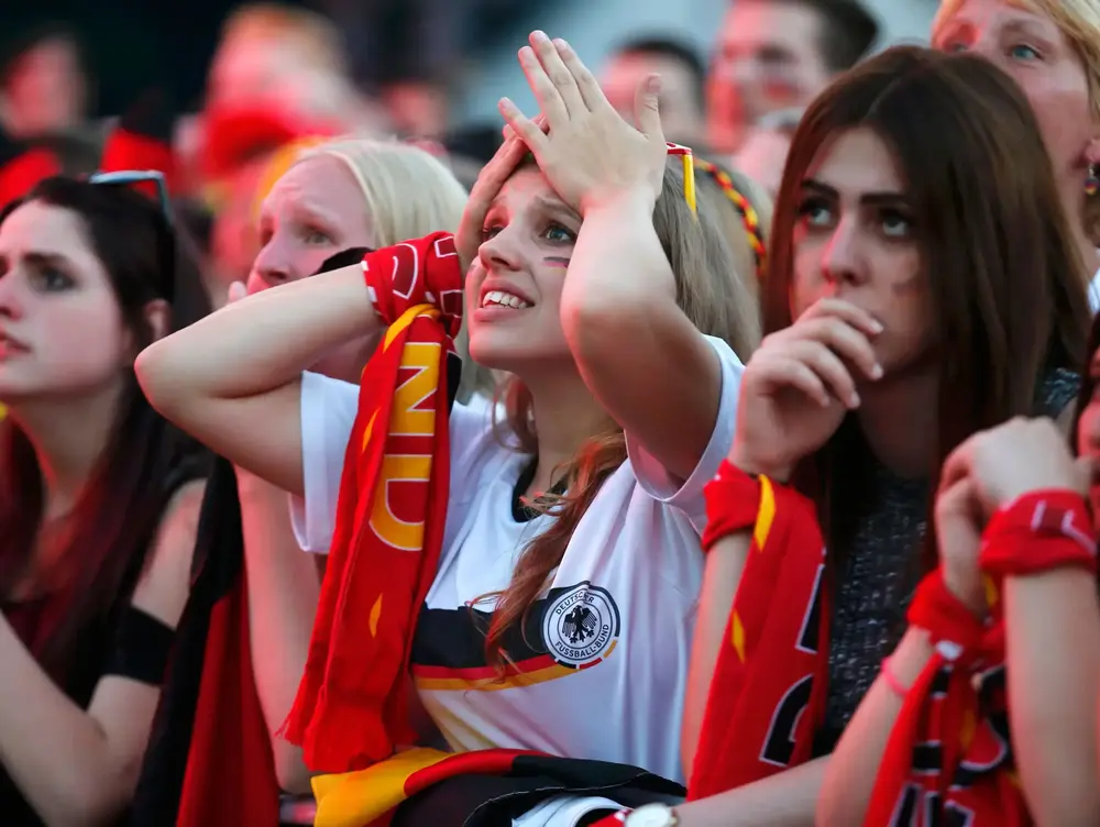 אוהדות נבחרת גרמניה באצטדיון במארסיי