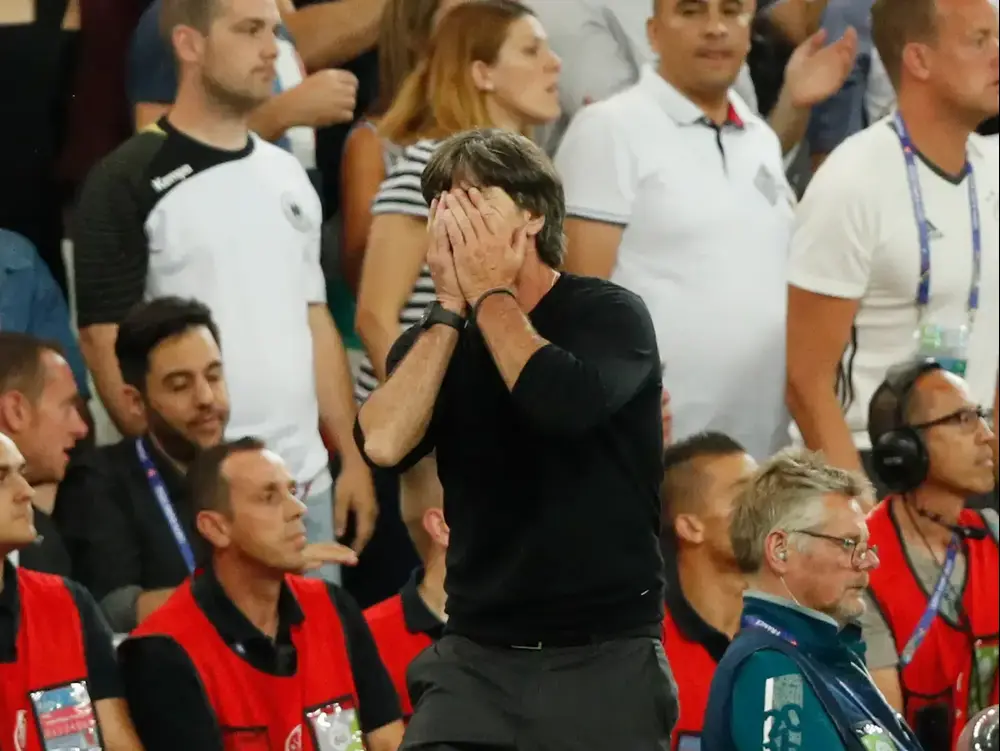 מאמן נבחרת גרמניה יואכים לב מאוכזב