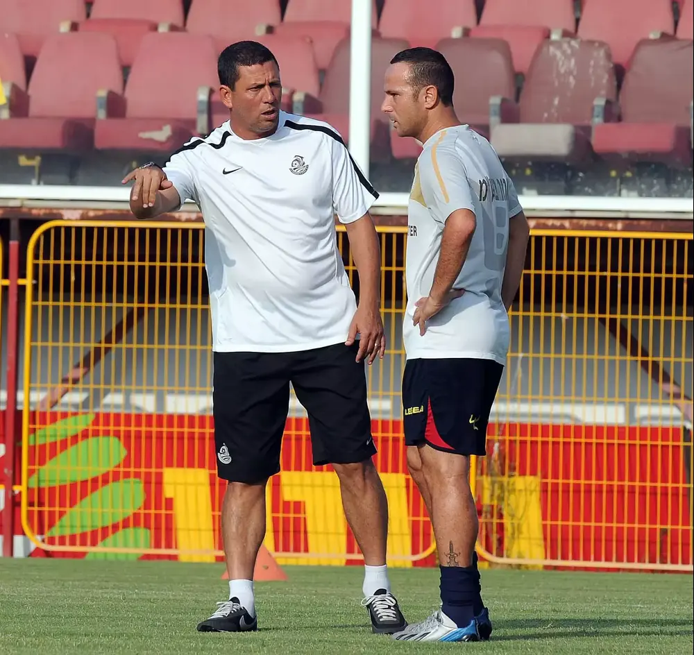 ניר קלינגר מאמן מ.ס. אשדוד עם גיא צרפתי