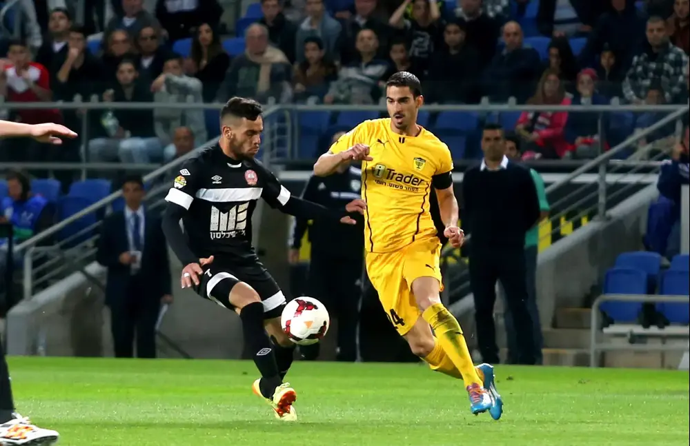 אופיר קריאף בית"ר ירושלים מול אלי בבייב הפועל רעננה