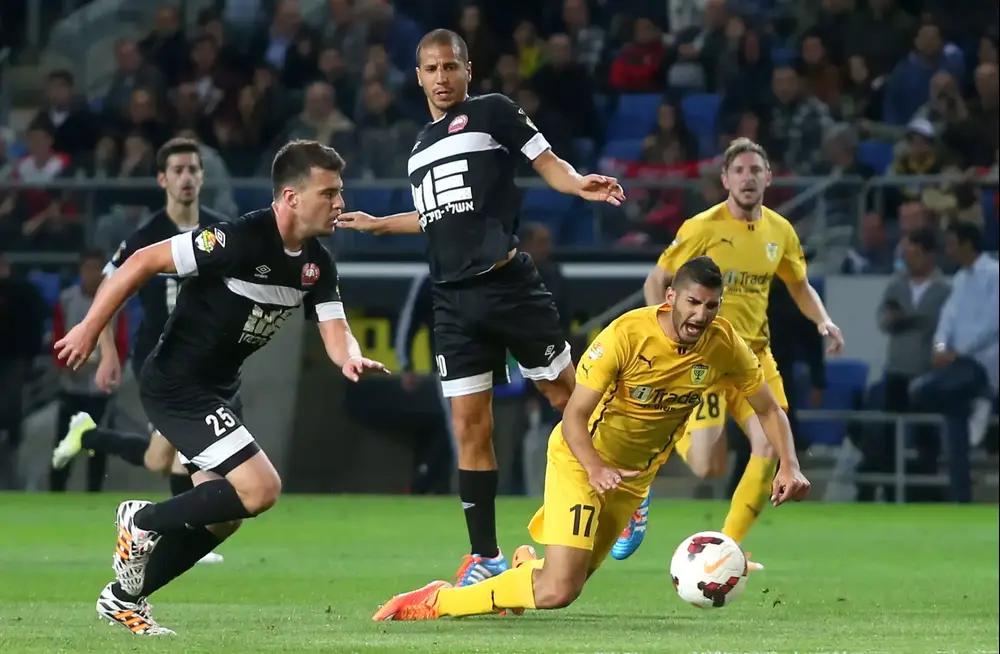 לידור כהן בית"ר ירושלים מול יוגב לרמן הפועל רעננה