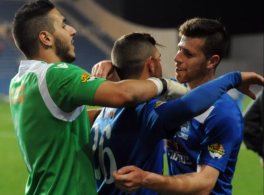 שחקני מכבי פתח תקוה, גיא מלמד, גידי קניוק, איתמר ניצן