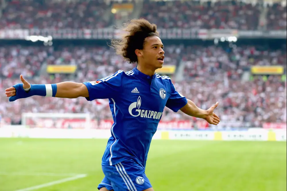 לירוי זאנה, שחקן שאלקה