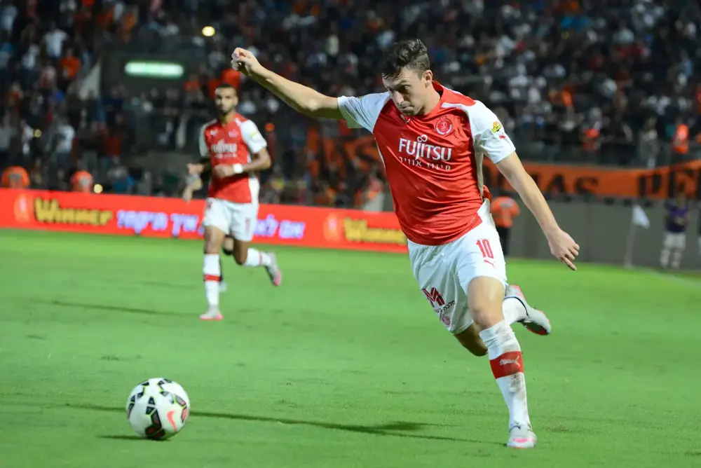 שחקן הפועל תל אביב עומרי אלטמן