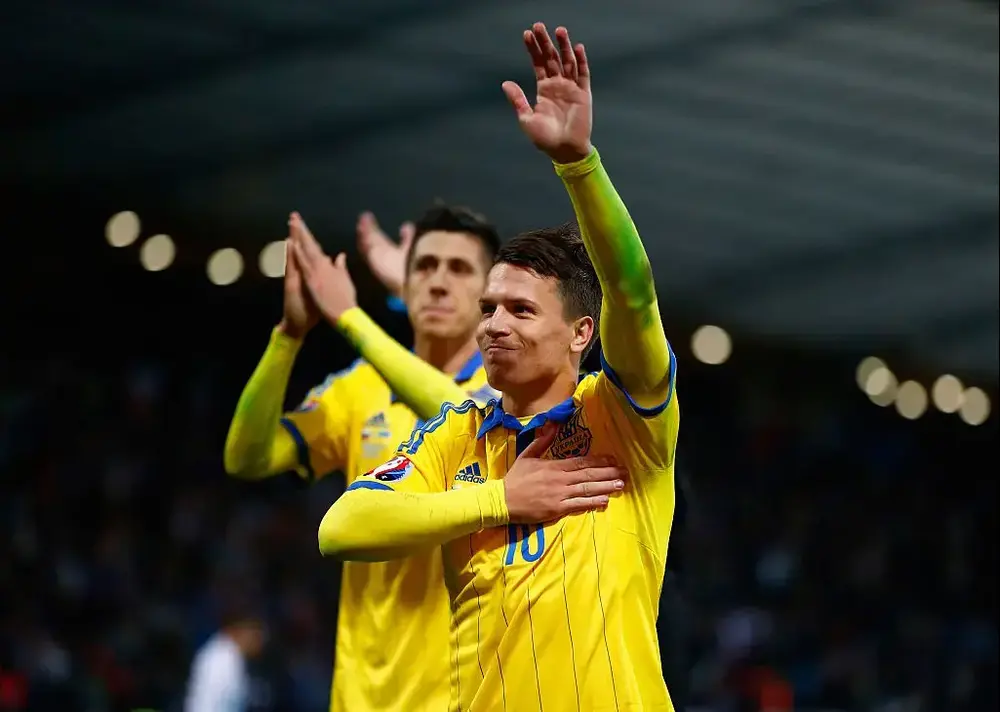 שחקן נבחרת אוקראינה, ייבגני קונופליאנקה