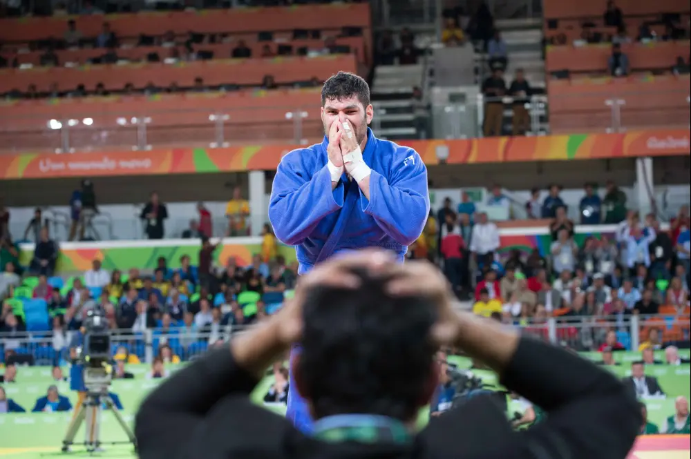 הג'ודוקא הישראלי אורי ששון